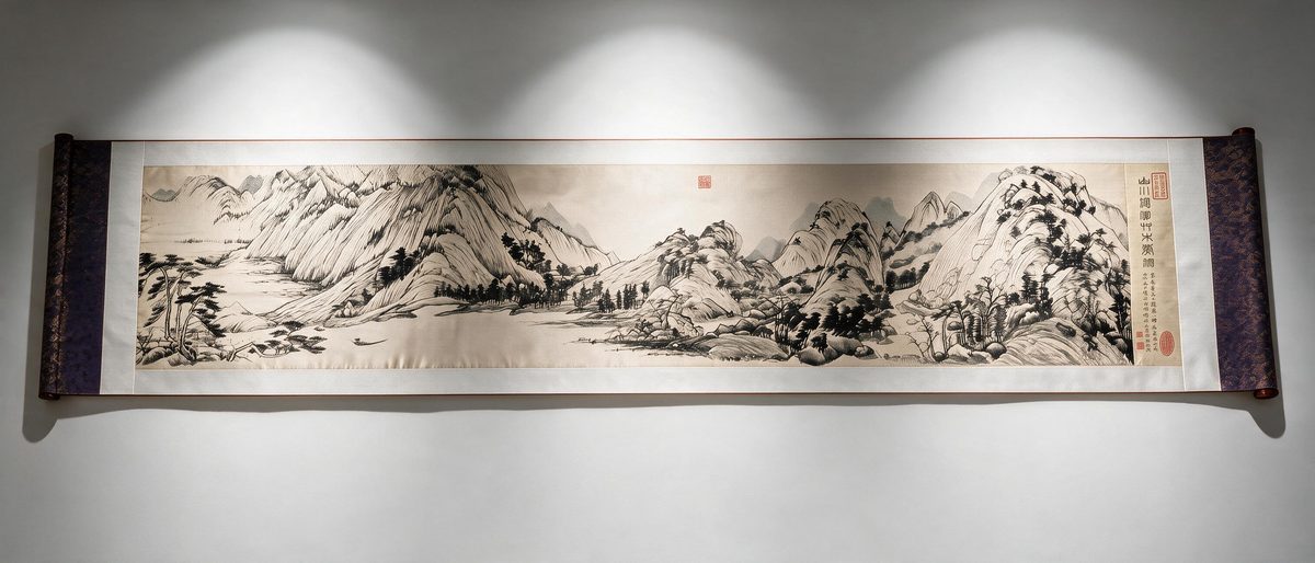 富春山居图·蜀锦楼 传奇中国山水画
